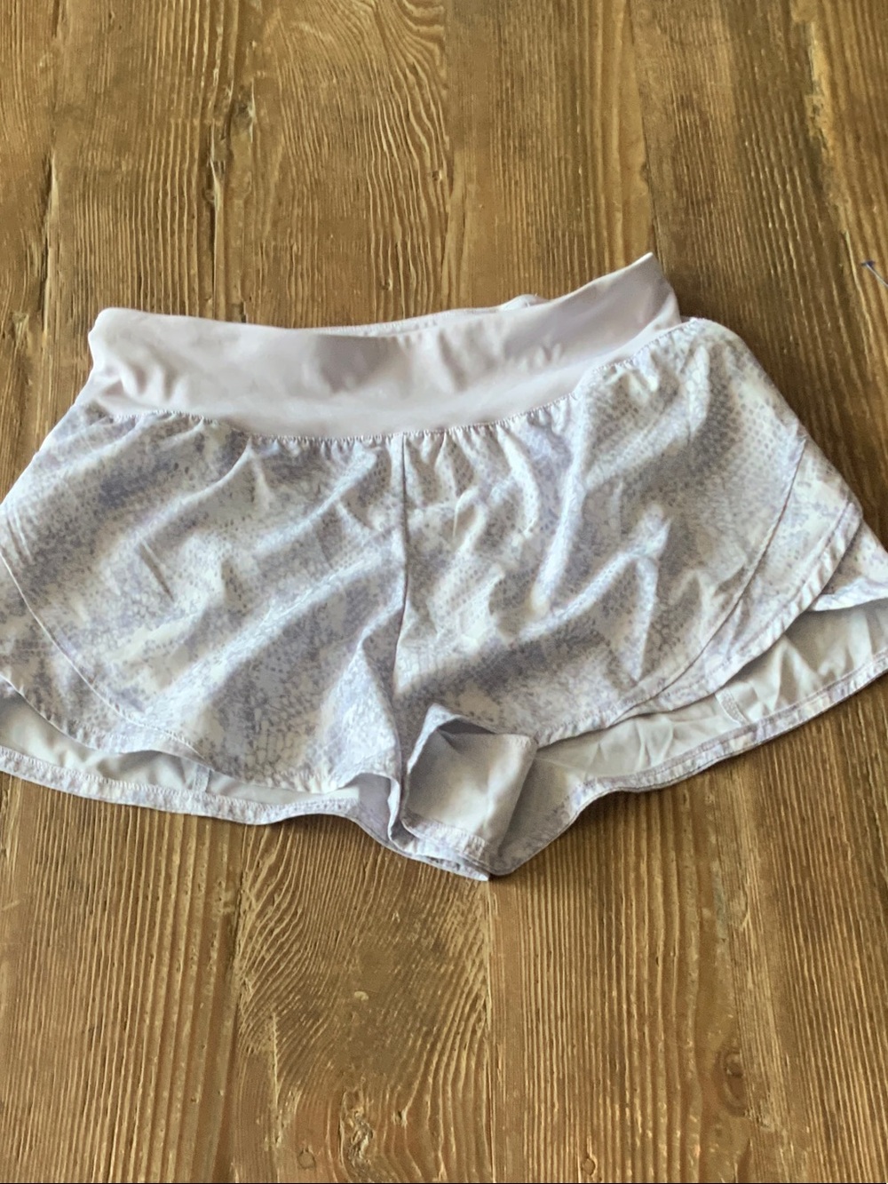 Avia Lavender Athletic Running Shorts s 4-6